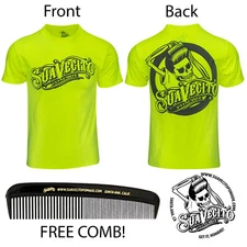 Men's Suavecito OG Safety Green Tee Shirt (S, M, L, XL, 2XL, 3XL)