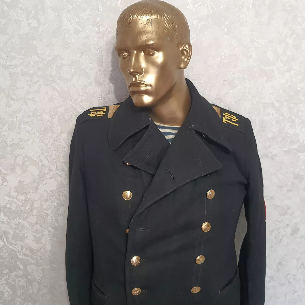 Navy uniform deals peacoat