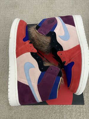 New Nike Air Jordan 1 Retro High Court Lux x Aleali May. BV2613-600. Wm 9.5/ M 8