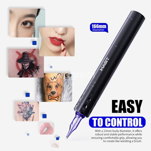 Maszt Tatuaż - Kompletne zestawy Bezprzewodowe maszyny do tatuażu Tour Fly Pen Cartridges Kit - Zdjęcie 2 z 9