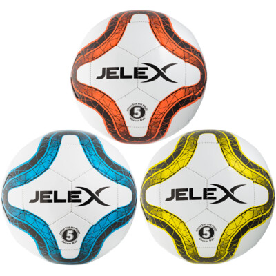 JELEX ''Topscorer'' Training Sport Spielball Fußball Ball blau gelb orange neu