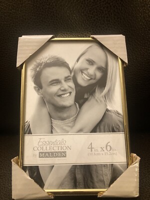 4x6 Gold Frame - Malden Design