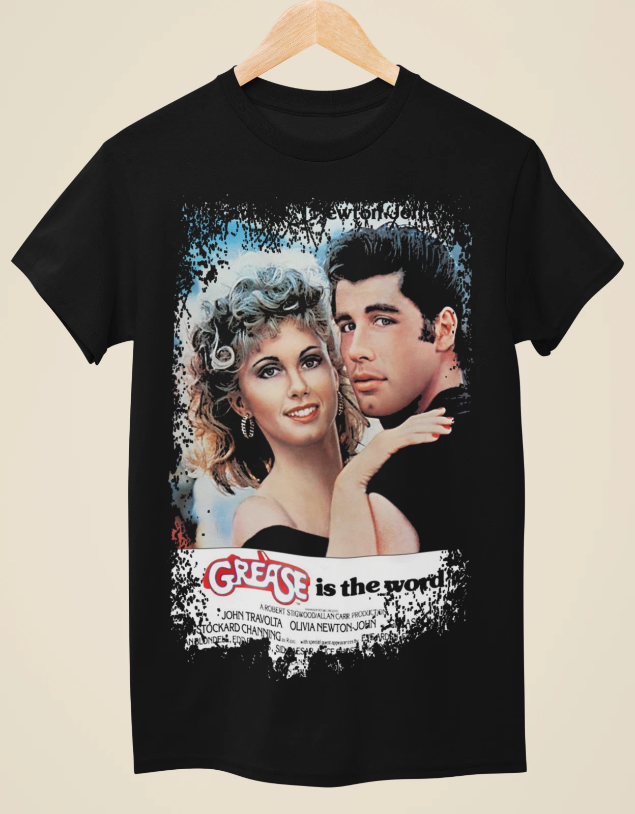 Grease - Movie Poster Inspired Unisex Black T-Shirt
Opens in a new window or tab