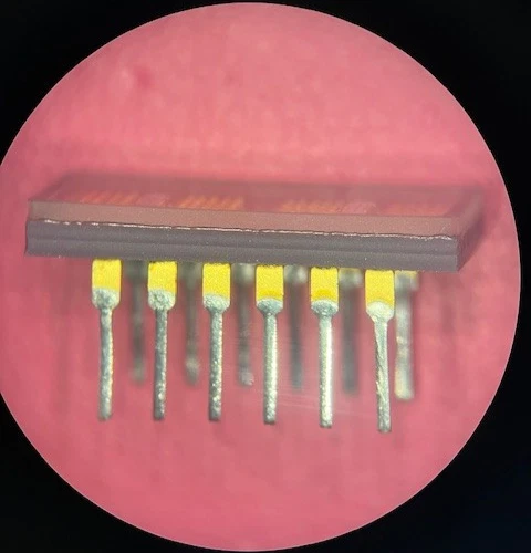 F5 HP 574017 4 DIGIT 5x7 DOT MATRIX DISPLAY 12 PIN 20x8.5mm - Image 4 of 4