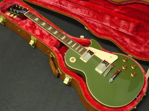 Gibson Les Paul Standard 50s Plain Top Olive Drab Gloss #230630334 #GGldo
