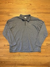 Columbia Gray Quarter Zip Sweatshirt Size XL
