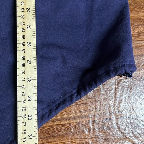 Hudson Outerwear Herren 1/4 Zip Kurzarm Hoodie XL Blau Gelb Color Block - Bild 7 von 7