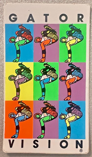 Vision Skateboard Sticker. Mark Gator Anthony early 80's Mint