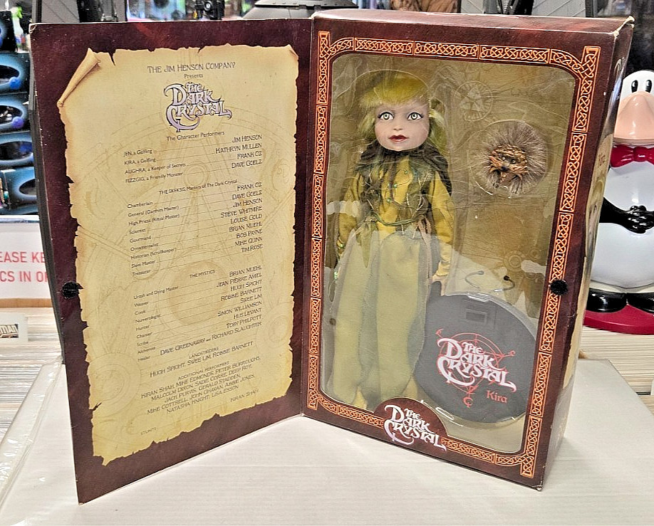 "Figura de acción de colección Sideshow de cristal oscuro KIRA Gelfling 12"" Jim Henson nueva en caja"