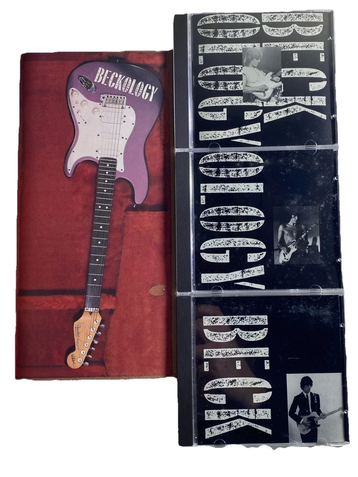 JEFF BECK Beckology 3 CD Box set 48661 Epic Legacy — 第 2/4 张图片