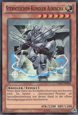 YuGiOh Sternzeichen-Kundler Alrescha HA07-DE046 Super Rare NM 1st