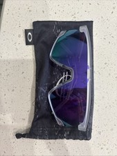 Oakley BXTR METAL Sunglasses OO9237-0239 Matte Clear Frame / PRIZM Violet Lenses