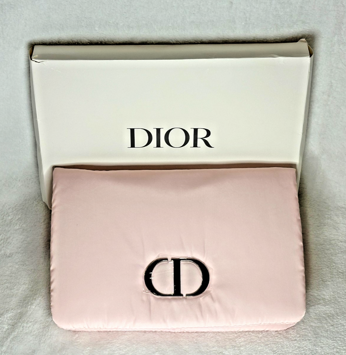 Christian Dior Pouch Clutch Bag Summer PUFFER PINK SUMMER 2025