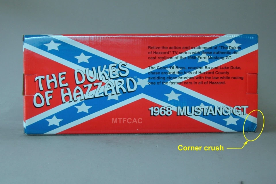 1:18 Racing Champions Ertl Dukes of Hazzard Cooter's 1968 Mustang GT - Image 3 of 3