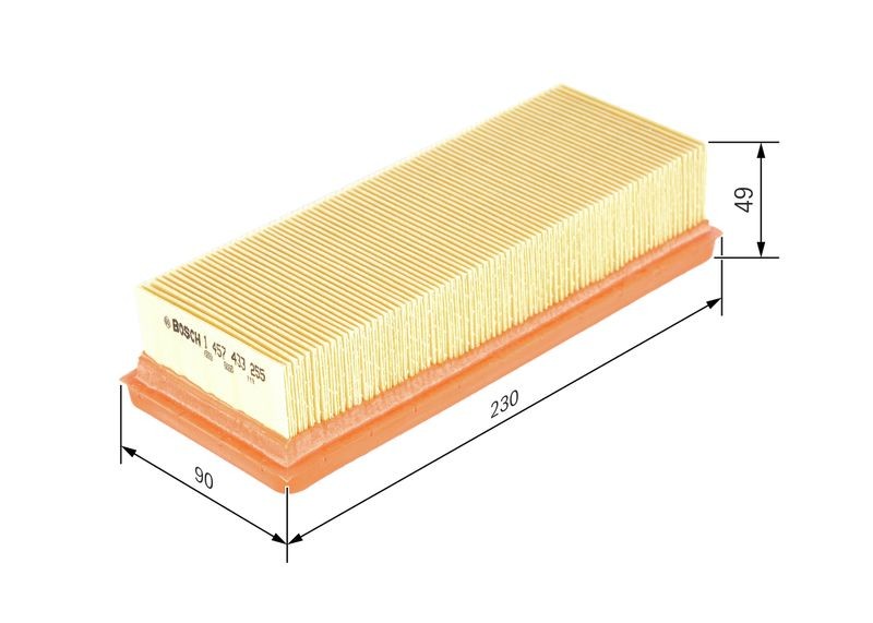 2x ✅Fits BOSCH 1 457 433 255 Air filter 1 457 433 255 Air filter (Ca ⭐UK Seller⭐ - Image 45