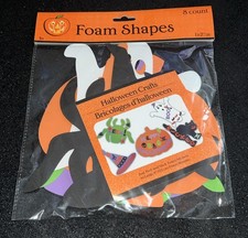 Greenbrier- Halloween Crafts- Peel  Stick Foam Stickers- 8 Count NEW 