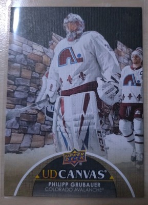 Philipp Grubauer UD Canvas Colorado Avalanche - Upper Deck Series 1 2021-22 NHL