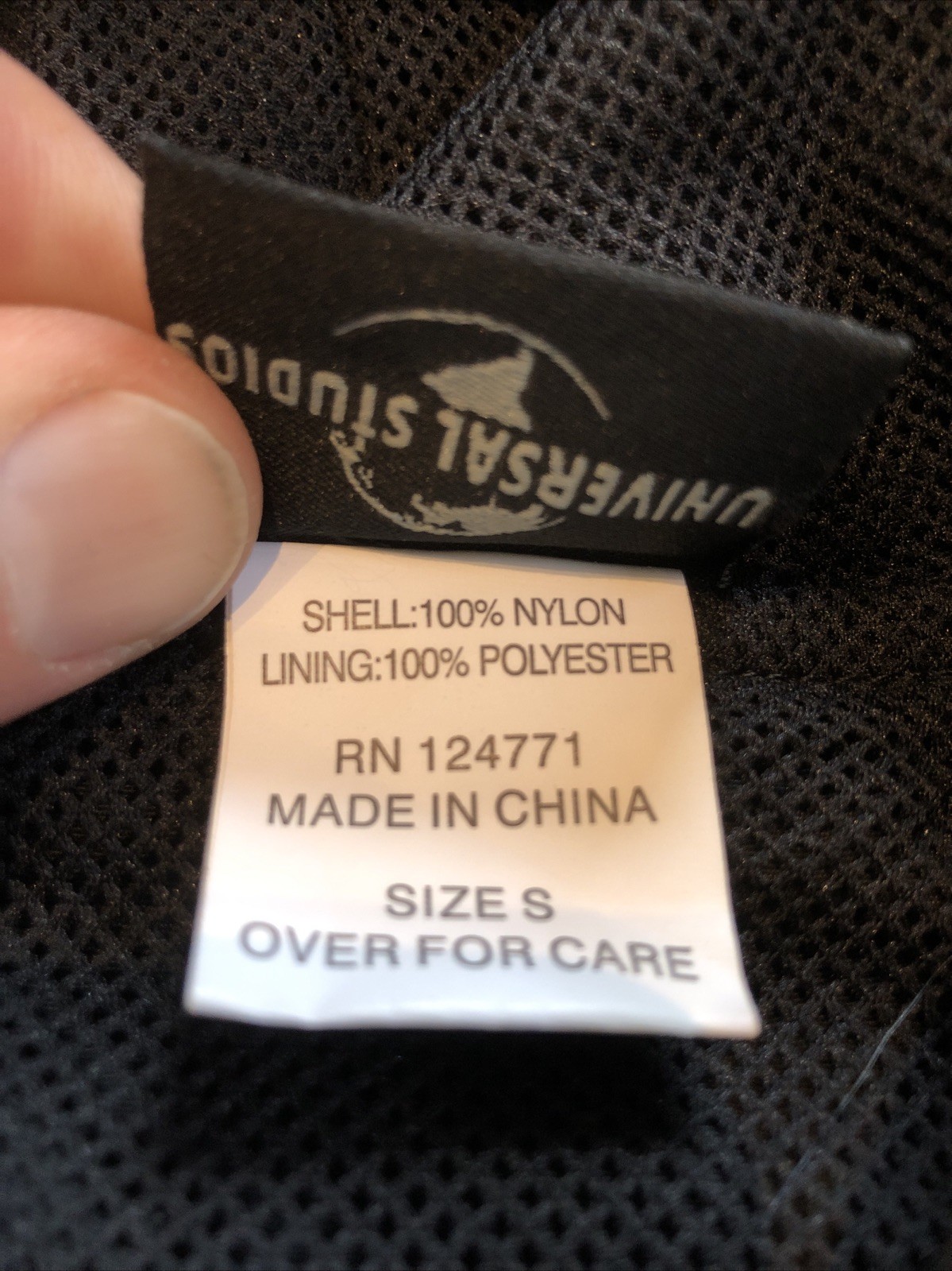 Universal Studios Hooded Jacket Size Small Windbr… - image 4