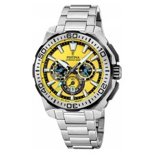 Watch Festina F20724/4 CHRONO BIKE Man 46mm Stainless steel