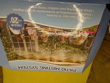 Patio Misting System An Outdoor Cooling Product. Water Mister for Outside