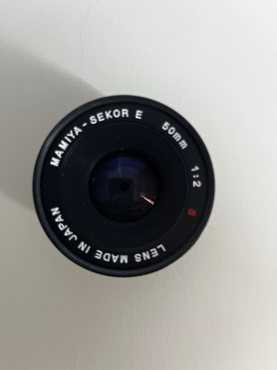 Mamiya Sekor Camera Lenses 50mm Focal for sale - eBay
