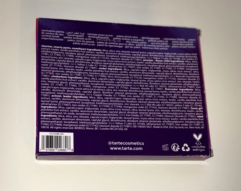 Tarte Tartelette In Bloom Amazonian Clay Palette - Brand NEW in BOX - Image 2 of 2