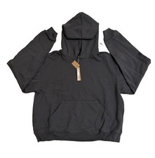 SKIMS TERRY HOODIE SWEATSHIRT ASH COLOT SIZE LARGE