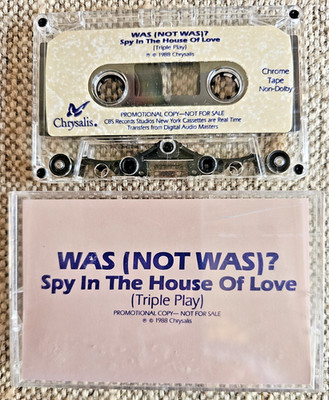 Was (Not Was)? Spy In The House Of Love Triple Play Promo 1988 Chrysalis Tested