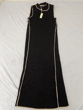 Max Studio Sleeveless Crewneck Midi Sweater Dress Women's size S