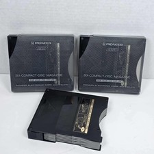 Lot Of 3 Pioneer 6-Disc Magazine Cartridge PRW-1141 for Multi CD Changer