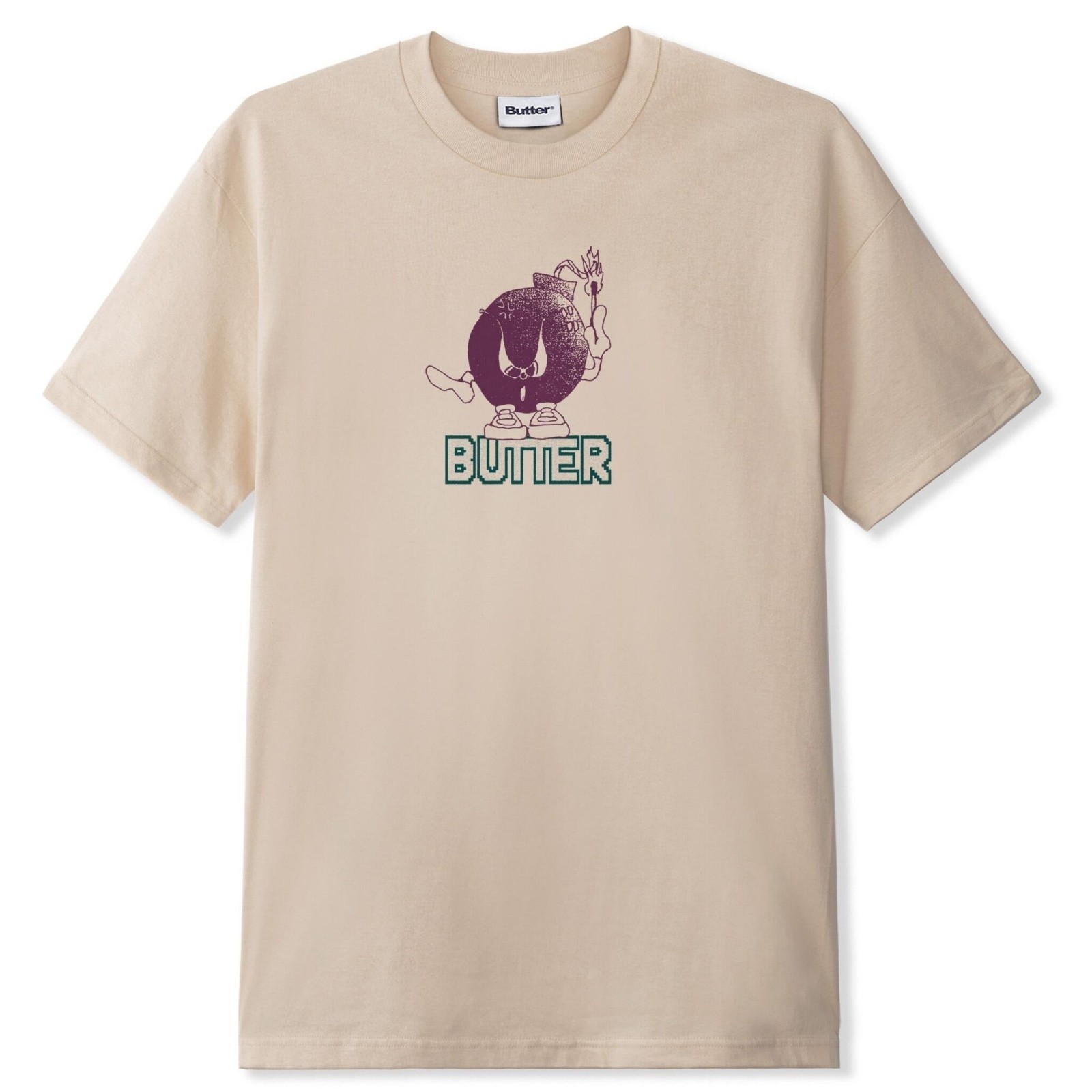 Brand New Butter Bomb T-shirt Sand