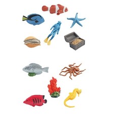 Underwater Life Figure Sea Creatures Toys Marine Life Figurines