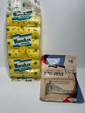 Vintage Granny Decor Vandux Hair Rollers And Prime Beauty Care Wig Pins Lot