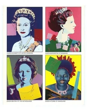 Andy WARHOL 1985 Reigning Queens Rare Castelli Gallery Invitation