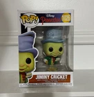Funko Pop! Vinyl Jiminy Cricket Disney Pinocchio #1026 Vinyl Figure, Box