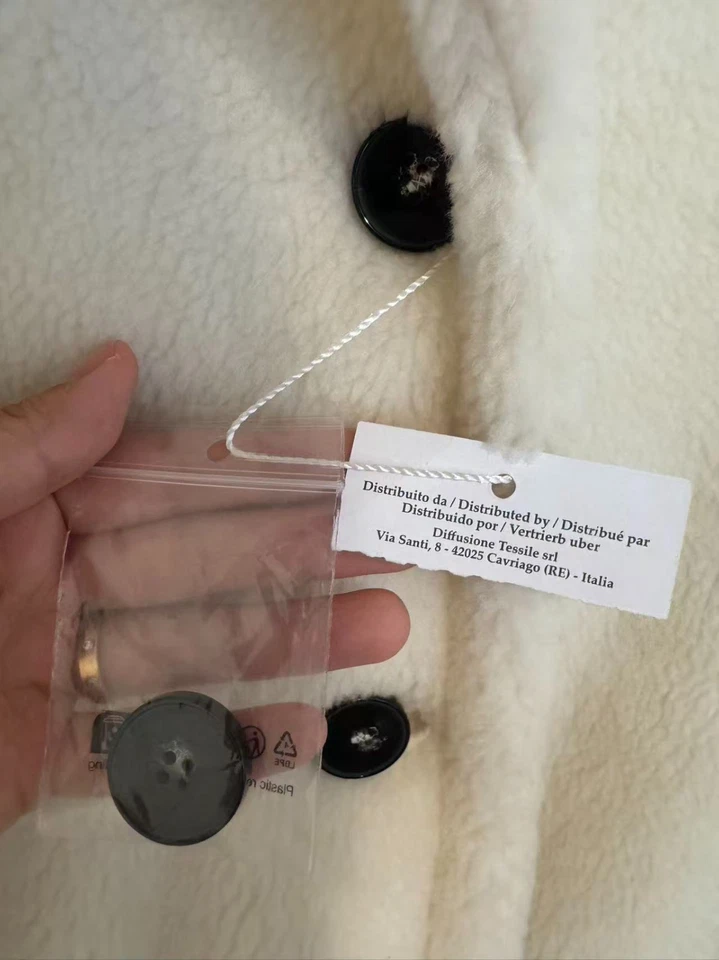 Abrigo largo beige mezcla lana mujer Intrend Max Mara talla 40/US 4 Foto 2 de 4