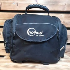 NOMAD WATERPROOF SOFT BLACK MOTORCYCLE MOTORBIKE LUGGAGE TAIL PACK BAG + STRAPS
