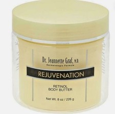 Dr Jeannette Graf Rejuvenation Retinol Body Butter full size 8 Oz - New Sealed