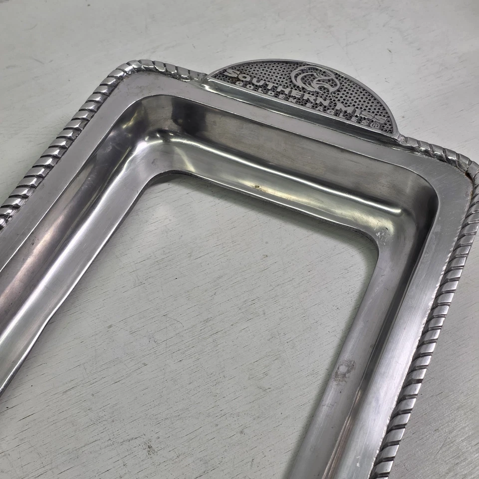 Cazuela de vidrio Southern Miss Golden Eagles USM NCAA 13" X 8" estaño Foto 3 de 4