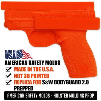ASM Molding Prop Compatible for S&W Bodyguard 2.0 - Prepped - Not a Gun - Resin