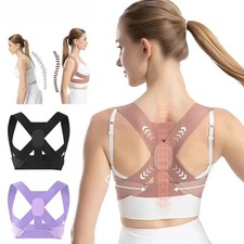 Adjustable Posture Corrector low Back Support Shoulder Brace Belt for Men Women