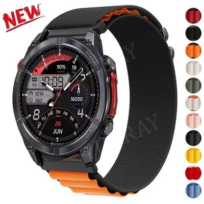 Nylon Loop Armband Für Zeblaze Stratos 4/3/2 GTR/GTS/Vibe/Btalk 3 7 Pro Plus NEU