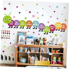 Kids Playroom Wall Decals Inspirational Wall Stickers Colorful Nursery Purple