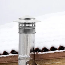 Cap Pipe Cap for Chimney Pots Flue Cap Protector Chimney Cap S
