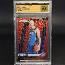 ALEX CARUSO 2024-25 PANINI PRIZM RED SPARKLE THUNDER #83 ODIZ 9.5 Q4247