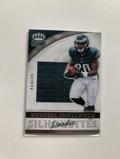 2016 Panini Crown Royale Jumbo Rookie Silhouettes Jerseys Wendell Smallwood