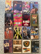 Rap Hip Hop Cassette Tape Collection Lot Kris Kross , LL Cool J, House Of Pain 