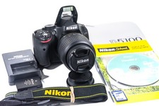 Nikon D5100 16.2MP DSLR Camera w/ 18-55mm F/3.5-5.6 VR Lens Low Shutter C219