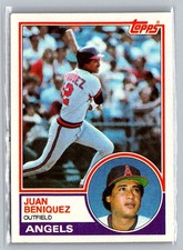 1983 Topps #678 Juan Beniquez