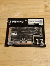 13 Fishing Joy Stick 8 qty Ultra Thin Finesse Rabbit Ear Worm 4.5 inch Soft Bait